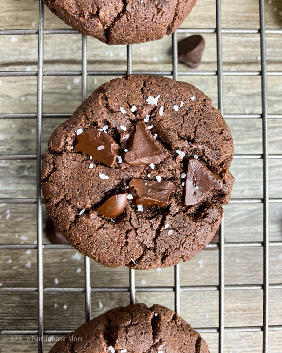 Double Chocolate Protein Cookies (Dairy Free)