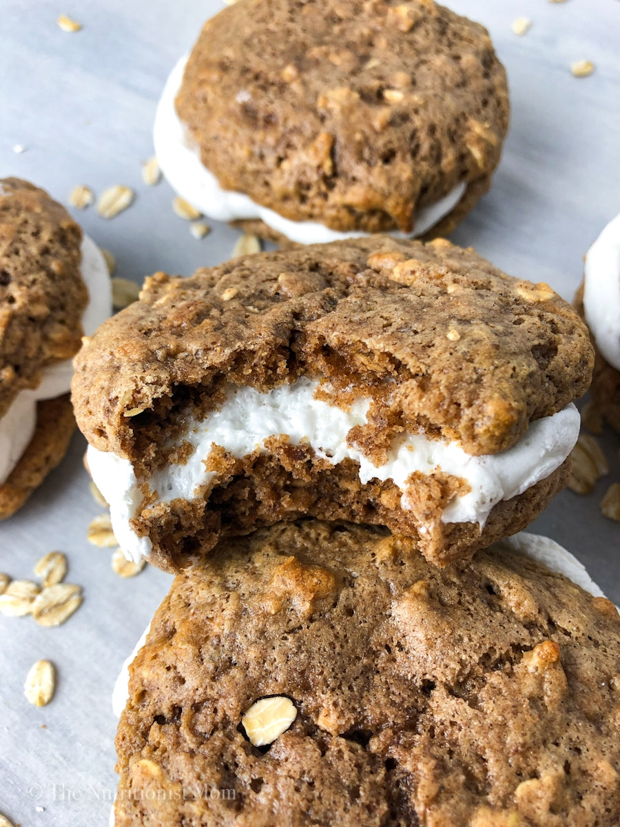 COLLAGEN OATMEAL CREAM PIES (GLUTEN-FREE, DAIRY-FREE)