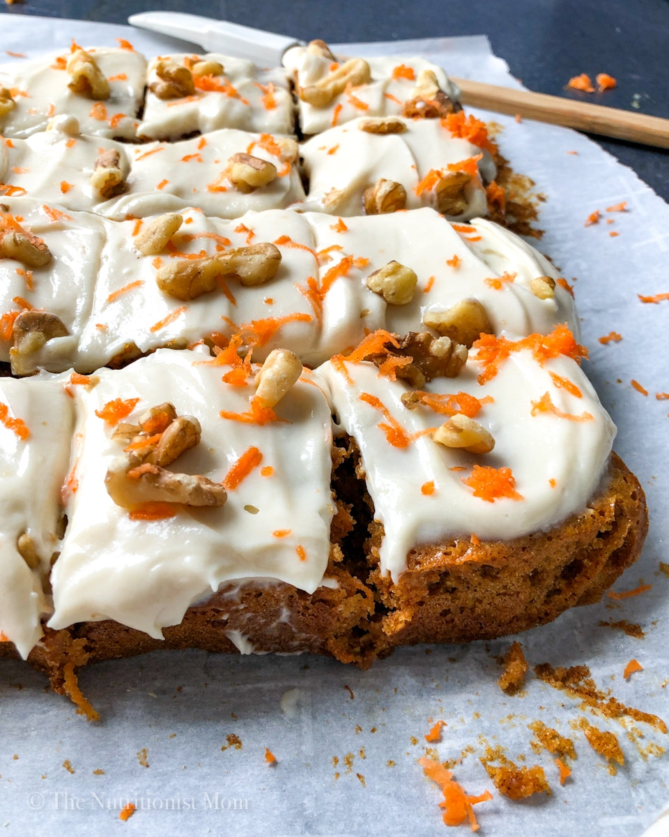 COLLAGEN PROTEIN CARROT CAKE (PALEO)