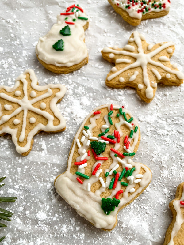 FROSTED PROTEIN SUGAR COOKIES (VEGAN) Nutritionist Mom