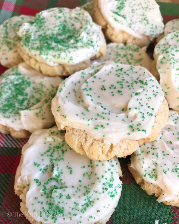 FROSTED PROTEIN SUGAR COOKIES Nutritionist Mom