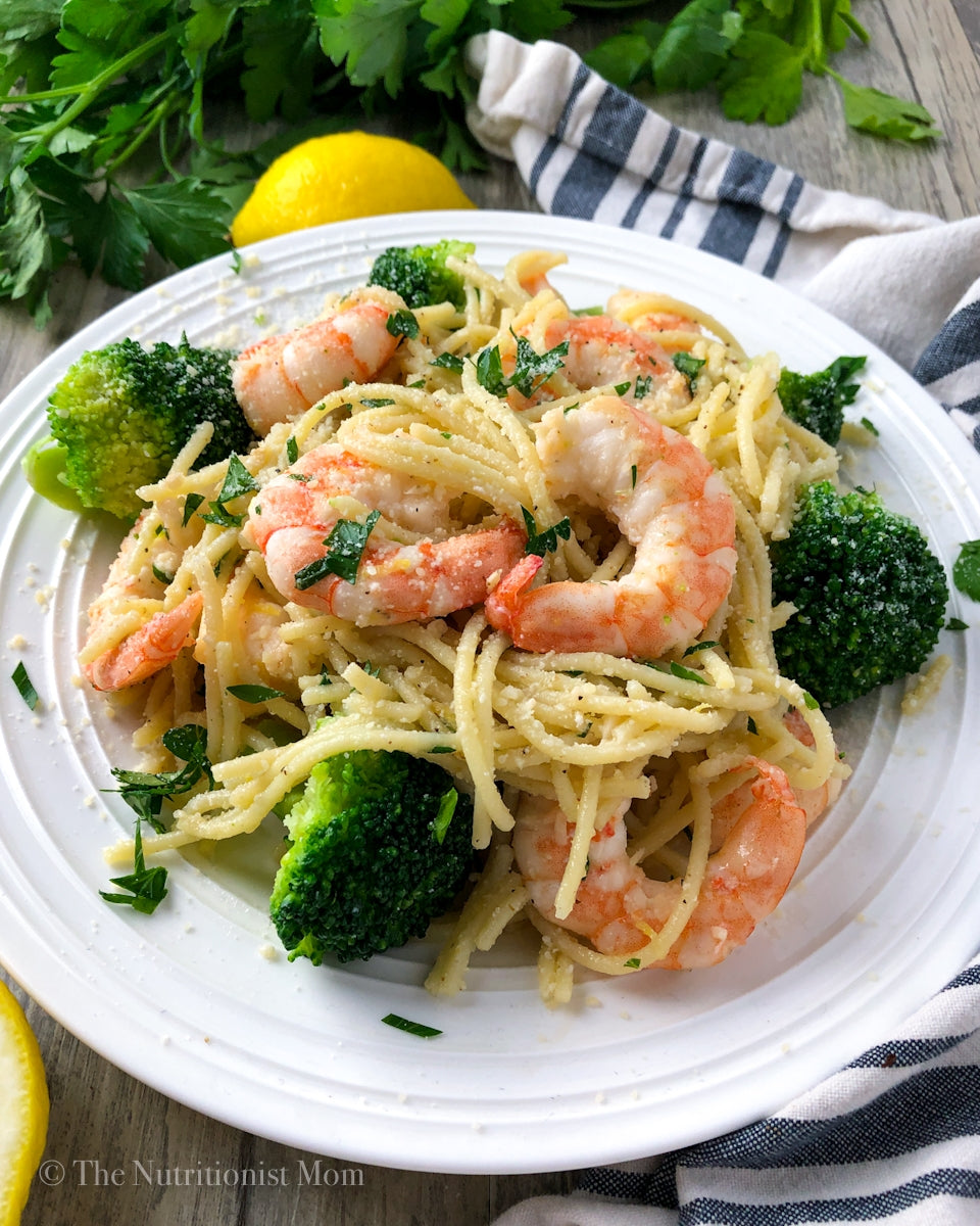 LIGHTER SHRIMP SCAMPI