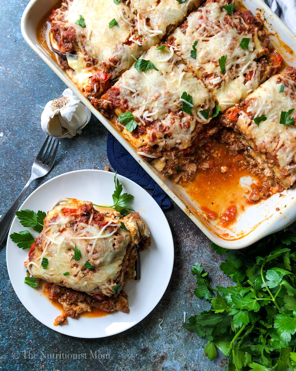 LOW CARB EGGPLANT LASAGNA