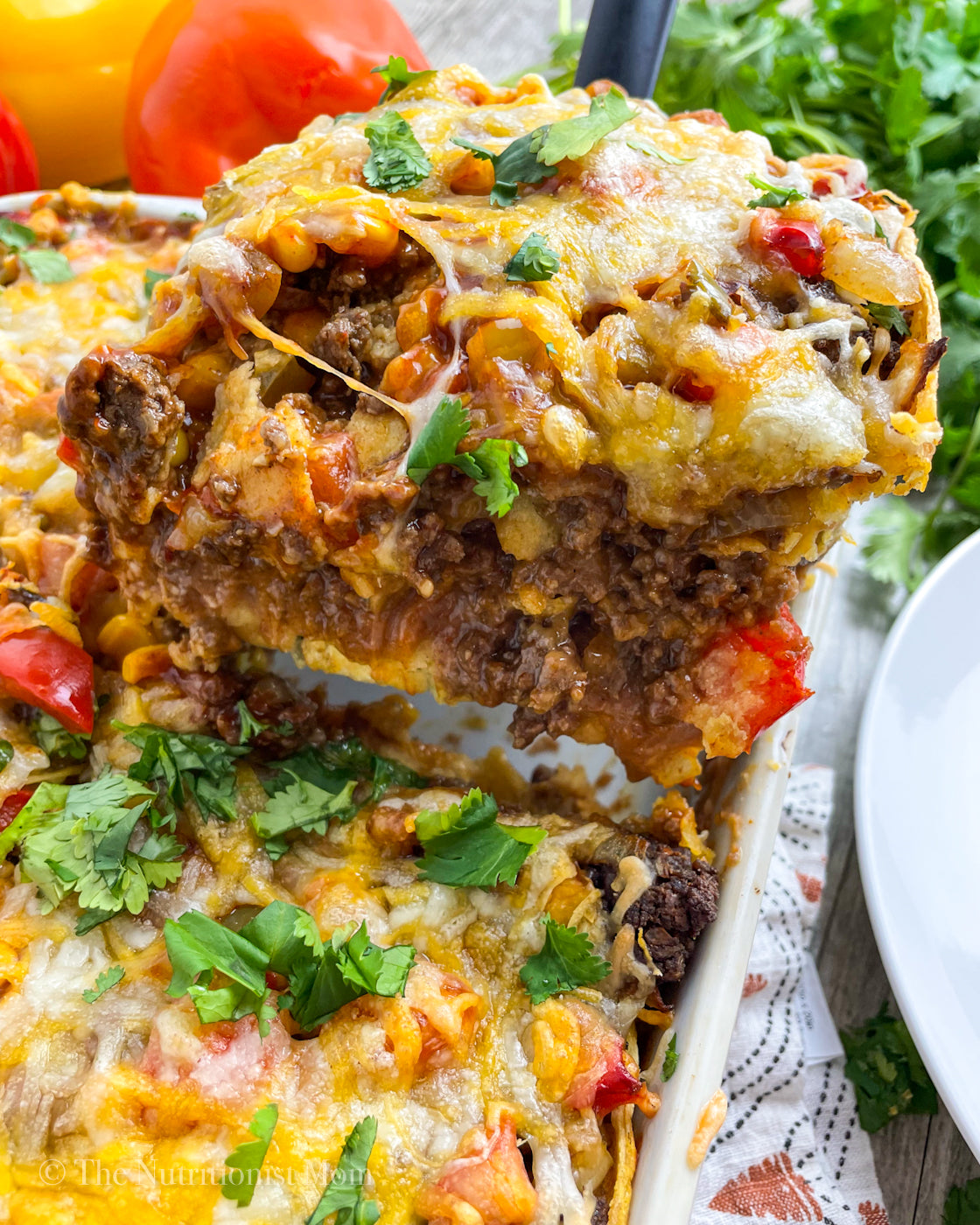 MEXICAN GROUND BEEF CASSEROLE