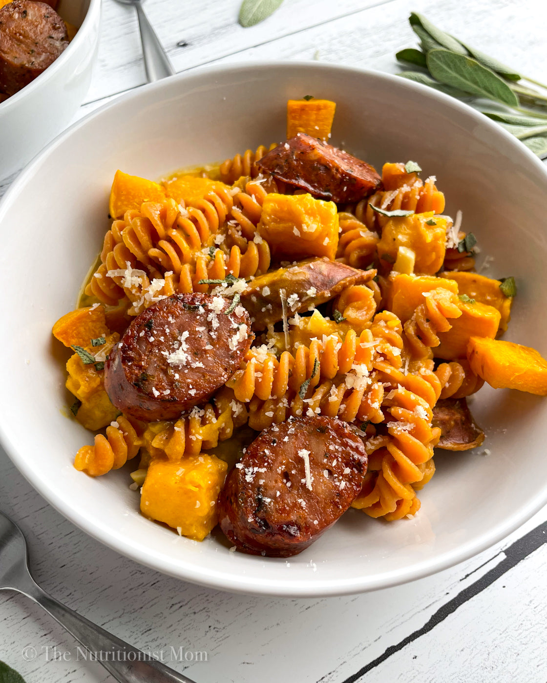 PUMPKIN SAGE SAUSAGE PASTA