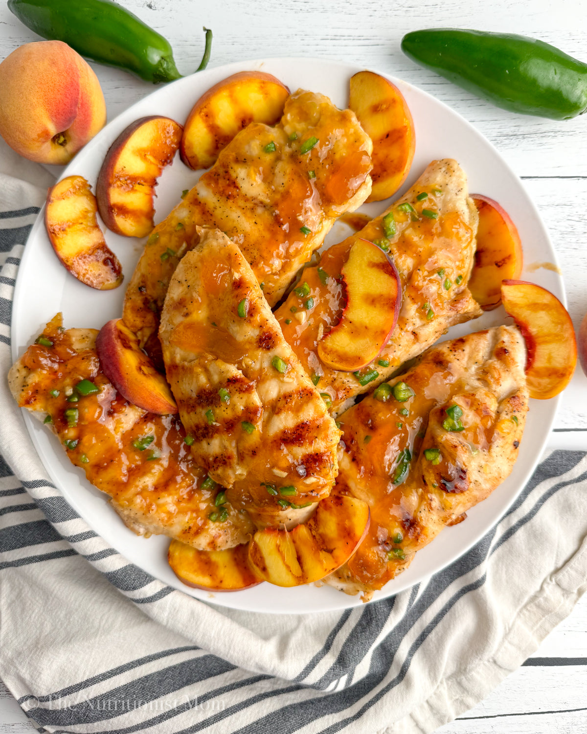 Peachy Jalapeno Grilled Chicken