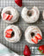 GLAZED STRAWBERRY PROTEIN DONUTS