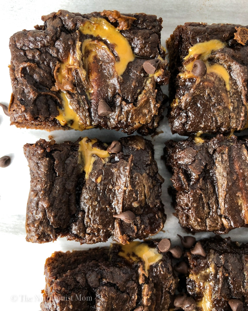 LOW CARB PEANUT BUTTER PROTEIN BROWNIES